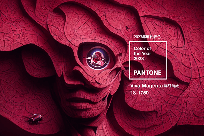 2023年PANTONE年度代表色發表 - 勇敢與無畏的洋紅萬歲 Viva Magenta!